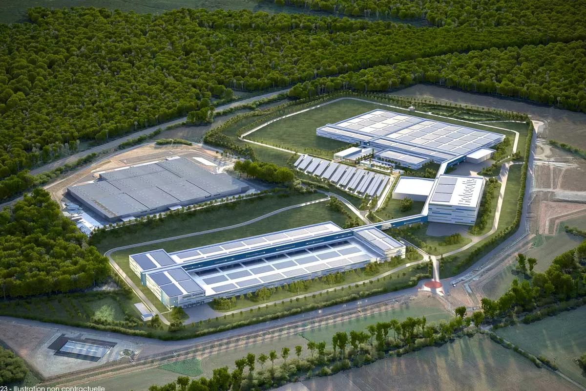 La giga factory que prévoit de construire HoloSolis sera située à Hambach, dans la région Grand Est. ©HoloSolis