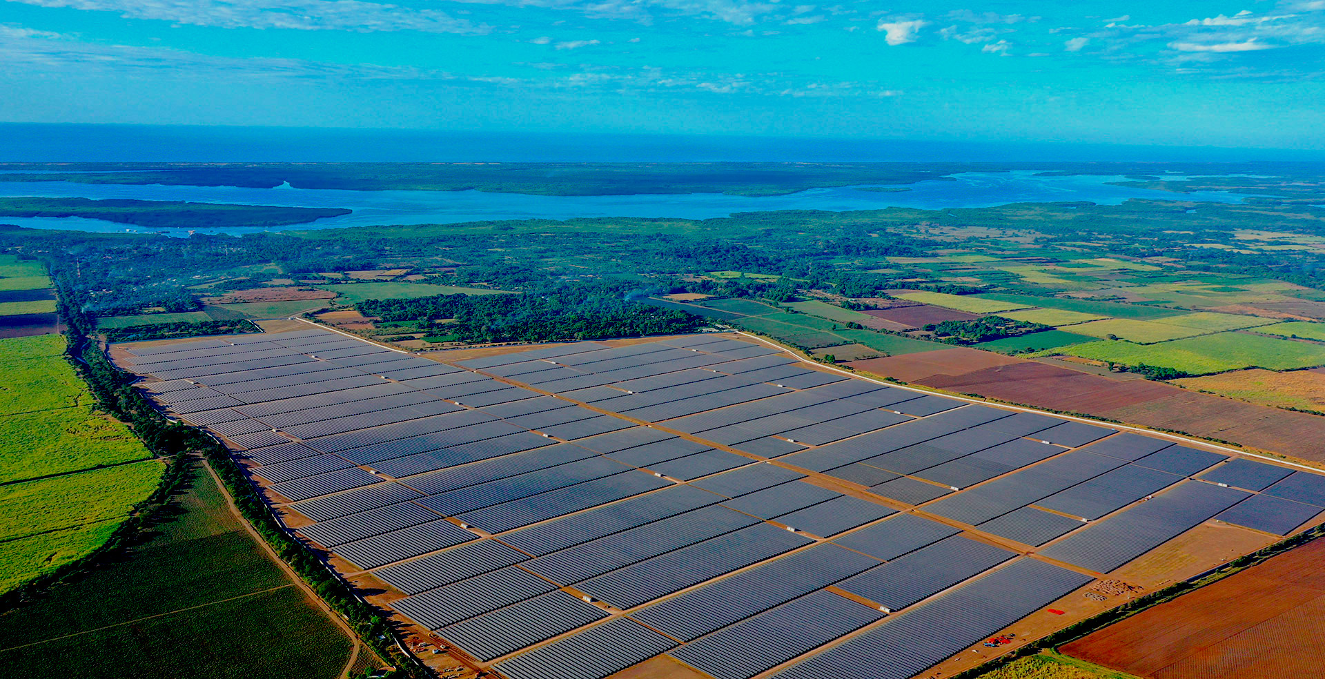 La centrale solaire Capella au Salvador. © Neoen