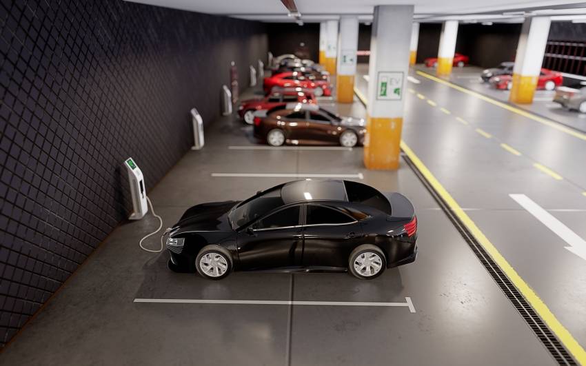 Logivolt ambitionne de déployer 125 000 points de recharge dans 16 000 parkings de copropriétés privées à l’horizon 2025. ©Logivolt