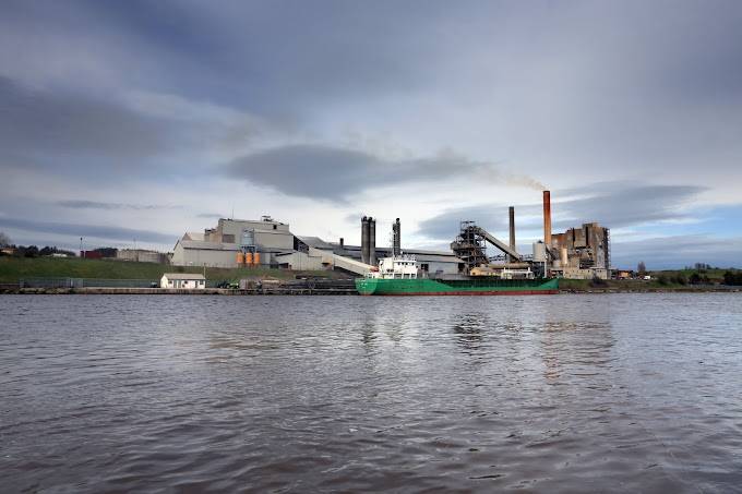 Le site de Premier Periclase Limited, situé à à Drogheda au nord de Dublin. ©Premier Periclase Limited