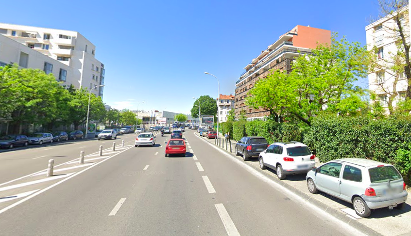 Le boulevard Schloesing à Marseille. © Google Maps Le boulevard Schloesing à Marseille. © Google Maps