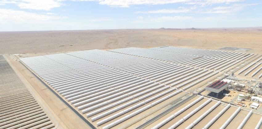 La centrale Xina Solar One en Afrique du Sud.