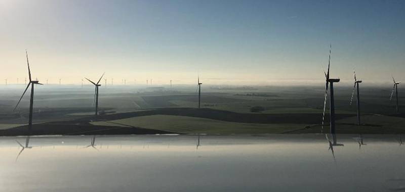 French Wind 8, le parc solaire de 16,8 MW détenu par Glennmont Partners depuis 2019 en France.