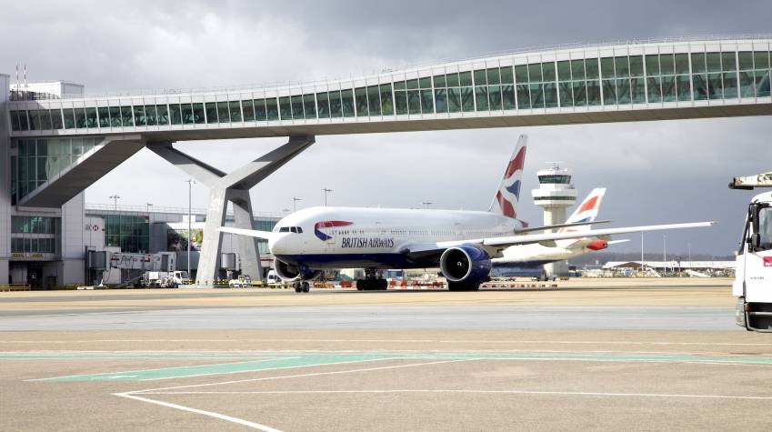L'aéroport de Londres Gatwick accueille 45,7 millions de passagers chaque année