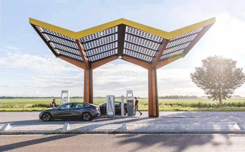 Fastned est présent aux Pays-Bas, en Allemagne, au Royaume-Uni, en Belgique en Suisse et en France depuis novembre 2021 ©Fastned