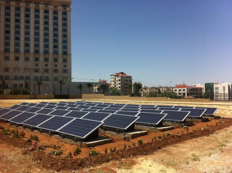 Spectrum possède plusieurs projets solaires en Jordanie. ©Spectrum