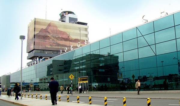 L'aéroport international Jorge Chávez à Lima, au Pérou