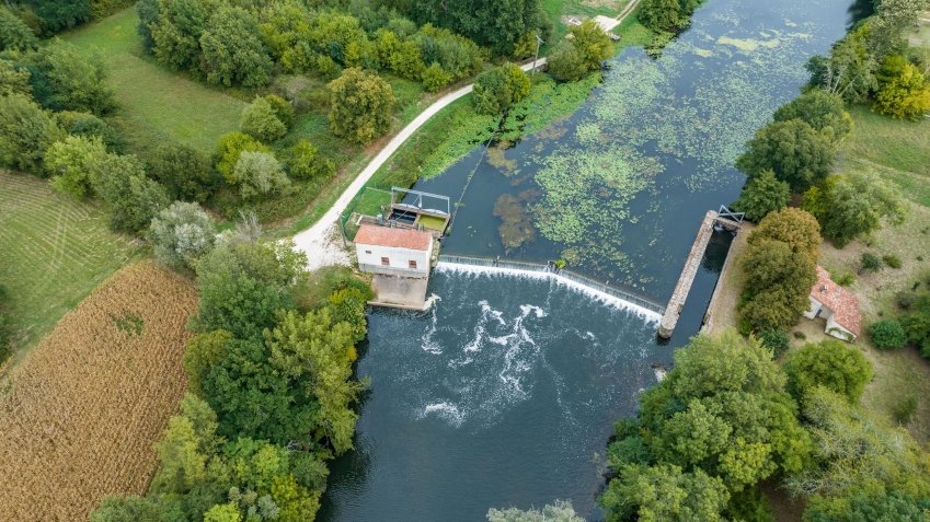 Une centrale du portefeuille d'Hydr.A, en Occitanie. © Hydr.A