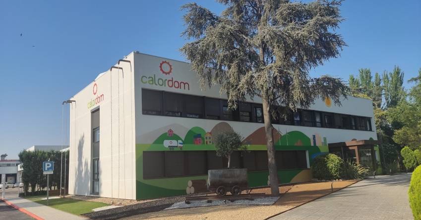 Calordom développe des systèmes de biomasse pour l’habitat collectif, principalement dans la région de Madrid. ©Calordom