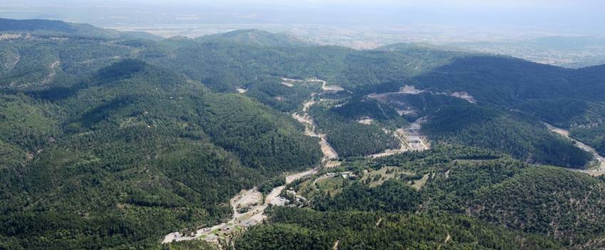 Le site de Géosel dans le Luberon. © Ardian & EDF Invest