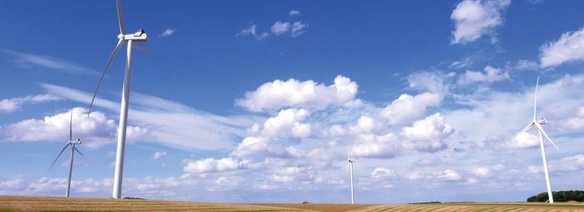 Le projet de parc éolien Champvoisin porté par RP Global. © Lendosphere.com