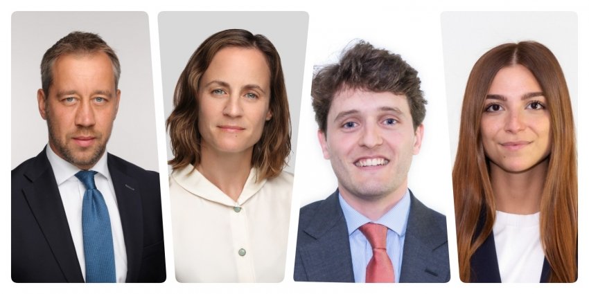 Viktor Kozel, Ciara Halleman, Thibault Pontaut et Margherita Mascia, AlbaCore Capital Group