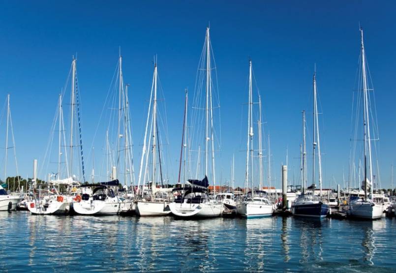 La marina de Port-Médoc. © Port Adhoc