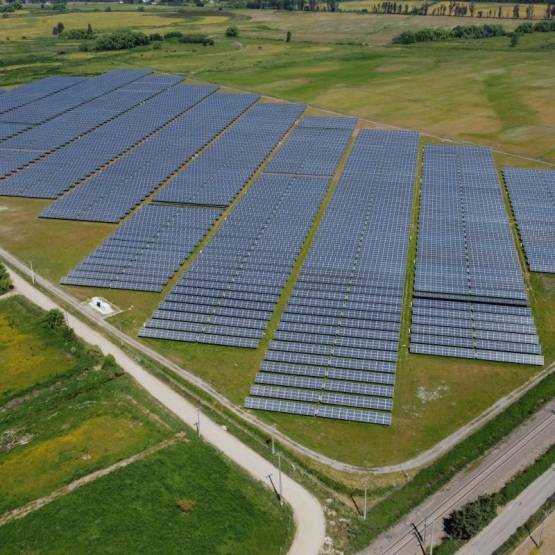 Une centrale solaire de Langa International au Chili. Une centrale solaire de Langa International au Chili.