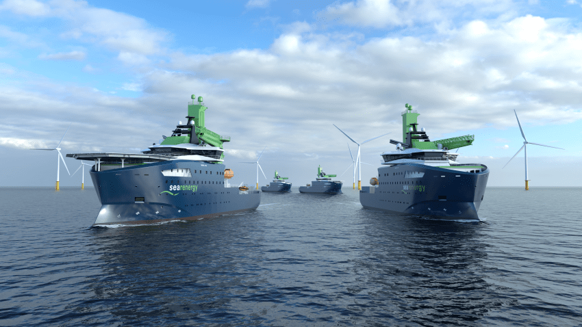 Les navires vont être construits sur la base du design Vard 4 19. ©Vard