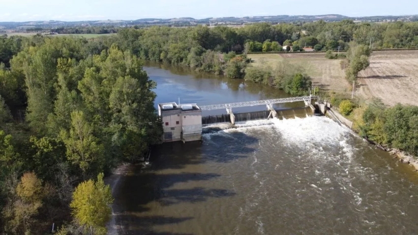  La centrale hydroélectrique de Grépiac, en Haute-Garonne. ©Green Power Design