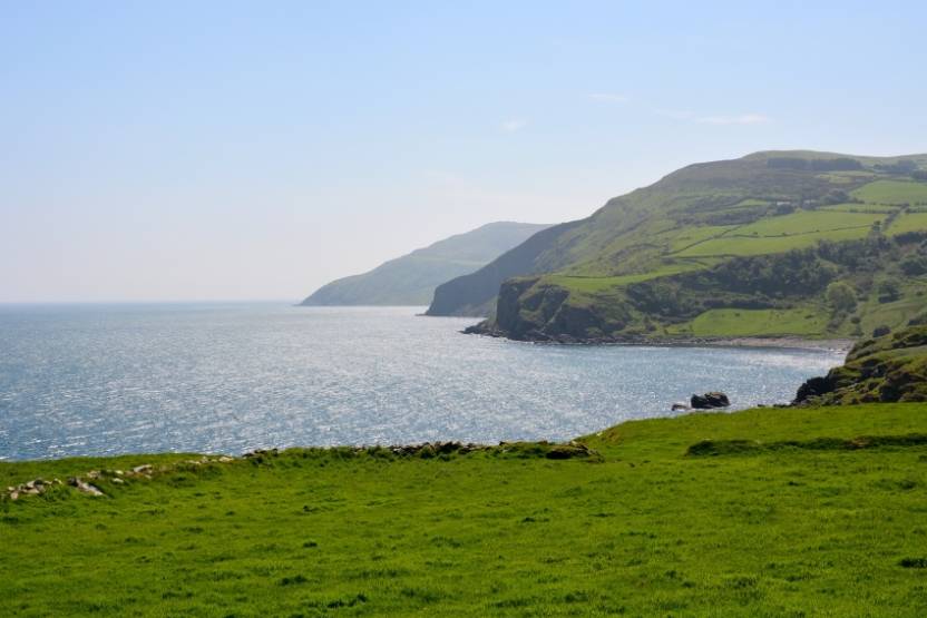 Vue d'un paysage irlandais.