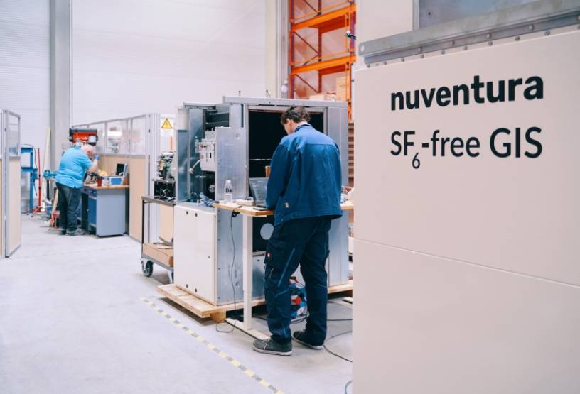Nuventura développe des technologies d'appareillage de commutation à l'air sec pour les systèmes d'énergie électrique. © Nuventura