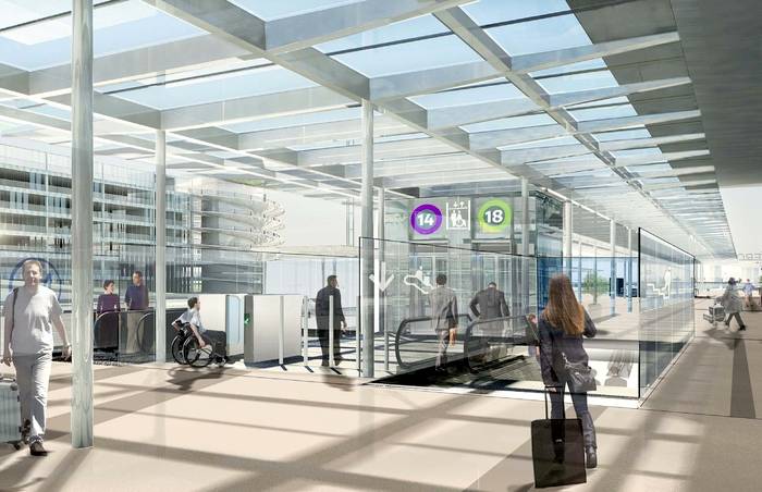 Les futures lignes du Grand Paris Express rejoindront notamment l'aéroport d'Orly. © SGP, François Tamisier, Bernard Baret Les futures lignes du Grand Paris Express rejoindront notamment l'aéroport d'Orly. © SGP, François Tamisier, Bernard Baret