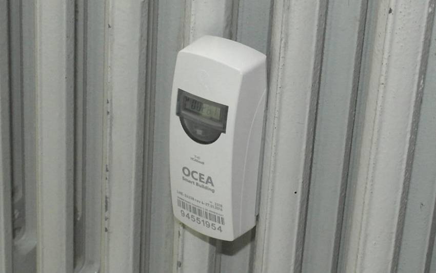 Les compteurs individuels de chauffage Ocea Smart Building.