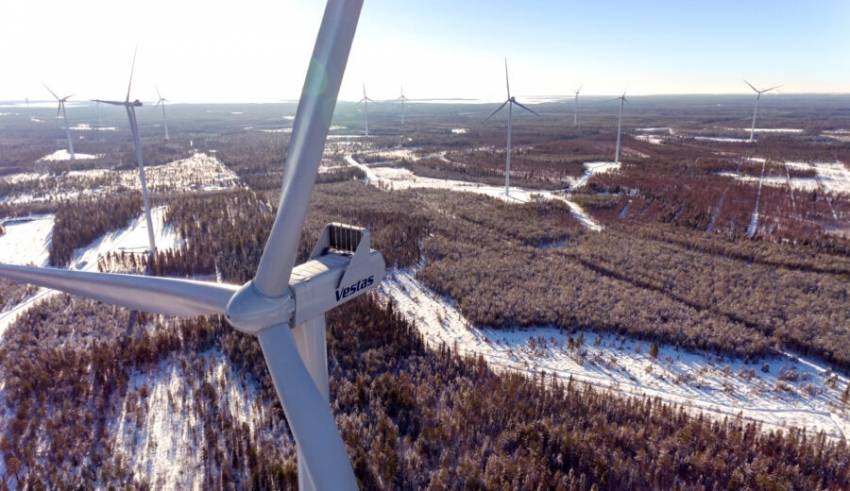 Les parcs de Brännliden et Grimsås fournissent de l'énergie à 18 000 foyers suédois. ©Marguerite