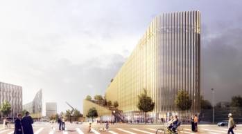 L'ensemble ShAKe à Lille, futur siège de la Caisse d'Épargne Hauts de France