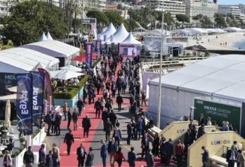 Les allées du Mipim ont accueilli 26 000 participants. © S. d'HALLOY / IMAGE&CO