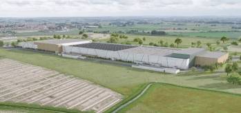 La Gigafactory Verkor sera dotée d’une capacité de production de 16 GWh de cellules lithium-ion par an. Elle permettra d’équiper 300 000 véhicules électriques. © Verkor. 