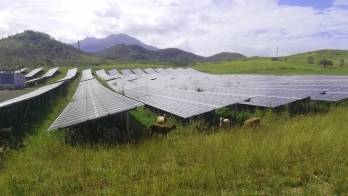 Le projet solaire de La Coulée, développé par Melvan. © Melvan