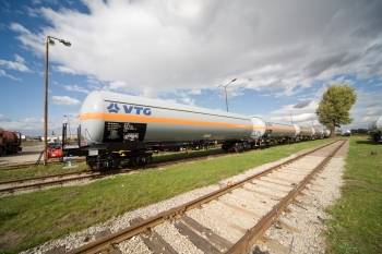 Avec plus de 88 500 wagons en portefeuille, VTG revendique le titre de premier loueur européen auprès d'un large éventail de clients dans les secteurs de l'industrie, de la logistique et des entreprises ferroviaires. © VTG