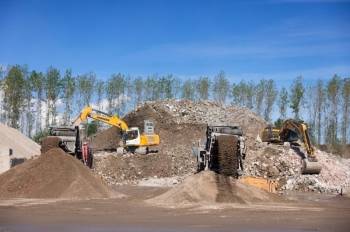 RGS Nordic développe son activité dans le traitement circulaire des déchets de construction. ©RGS Nordic