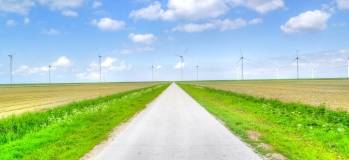 Champs d'éoliennes