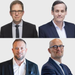 Guillaume Le Réveillé et Benoît Trochu, Vinci Concessions & Cédric Fechter et Laurent Cavrois, Vinci Airports