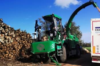 LG Concept se spécialise dans la production et la logistique de bois énergie. ©LG Concept