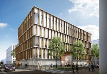 L'immeuble Le Cubiik à Lyon.