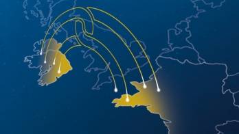 Le projet de liaison électrique Celtic Interconnector.  Le projet de liaison électrique Celtic Interconnector.