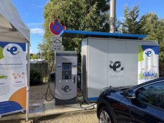 L'une des infrastructures de Stations-e. 