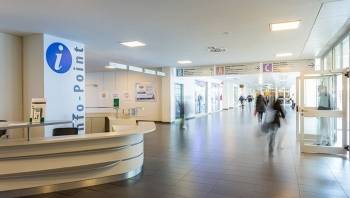 L'hôpital de Legnano et ses 550 lits en Lombardie. 