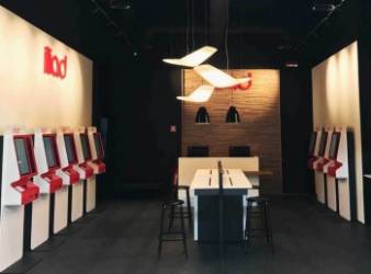 Une boutique Iliad en Italie. ©Iliad Une boutique Iliad en Italie. ©Iliad