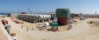 L'usine de dessalement de Sharqiyah en Oman, détenu par Veolia dans le cadre d'une joint-venture au côté de National Power and Water Company © Sharqiyah Desalination