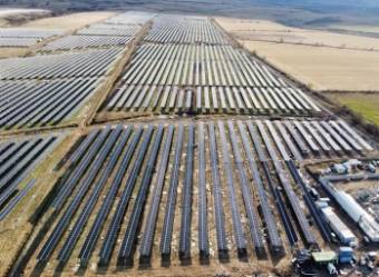 Le parc photovoltaïque de PARAU (92 MW), en Roumanie, doit bientôt entrer en service. © Econergy Le parc photovoltaïque de PARAU (92 MW), en Roumanie, doit bientôt entrer en service. © Econergy