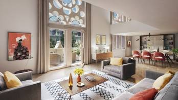 Un logement de l'Hôtel des Postes de Strasbourg, par Bouygues Immobilier Un logement de l'Hôtel des Postes de Strasbourg, par Bouygues Immobilier