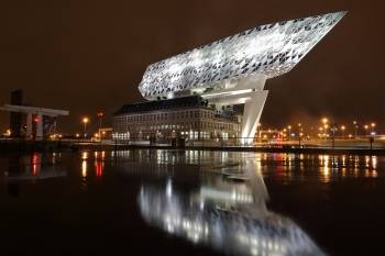 Vue de la ville d'Anvers en Belgique.