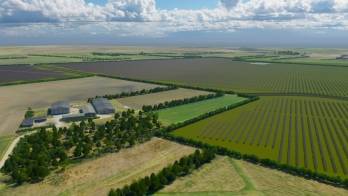 L'un des parcs photovoltaïques devant être construit par GreenGo Energy. © GreenGo Energy