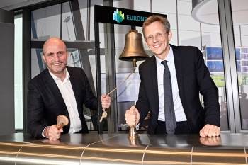 Xavier Caïtucoli lors de l'entrée sur Euronext de Transition. 