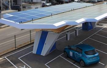 Une installation de Driveco à Ajaccio. © Driveco