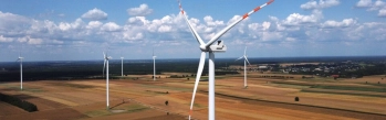 Parc éolien de Greenvolt en Roumanie.