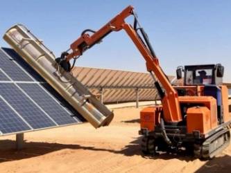 Égypte, centrale solaire