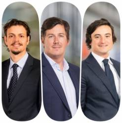 Nicholas Macheras, Quirec de Kersauson et Edouard Le Breton, White & Case