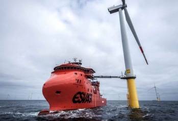 Bridge a notamment investi dans l'entretient des éoliennes offshore (ici, Le Poséidon)